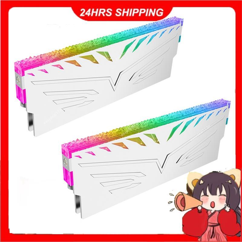 Dissipador De Calor RAM Para Computador 5V ARGB MOBO AURA SYNC Memória Vara Armadura Colete Desktop DDR3 4 5 Universal B