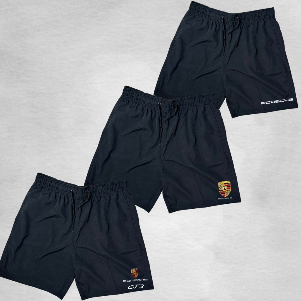 Kit 3 Bermuda Elastano Modelo PRSHE, Ideal Para Treinos, Academia, Passeio, Exercício, Crossfit