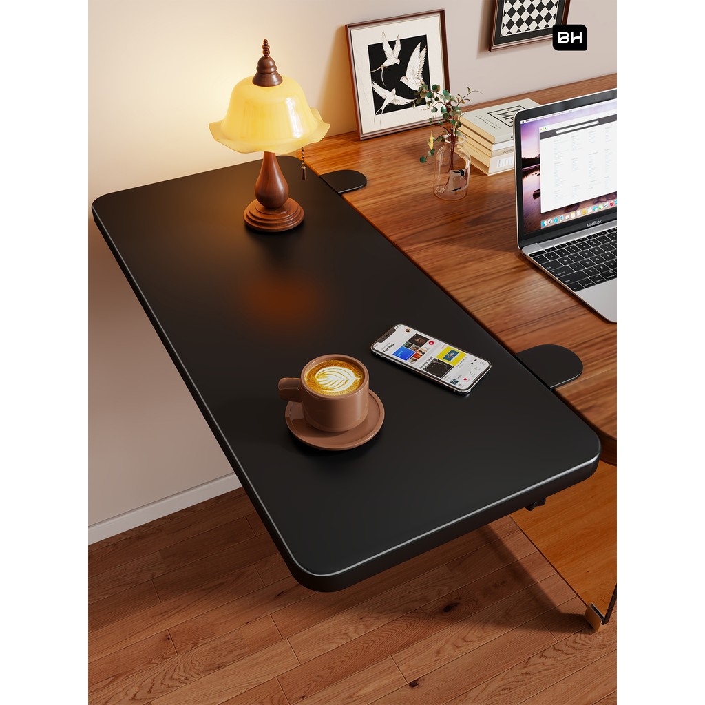 Placa de extensão de mesa dobrável placa de extensão ampliada suporte de teclado perfurado mesa de extensão