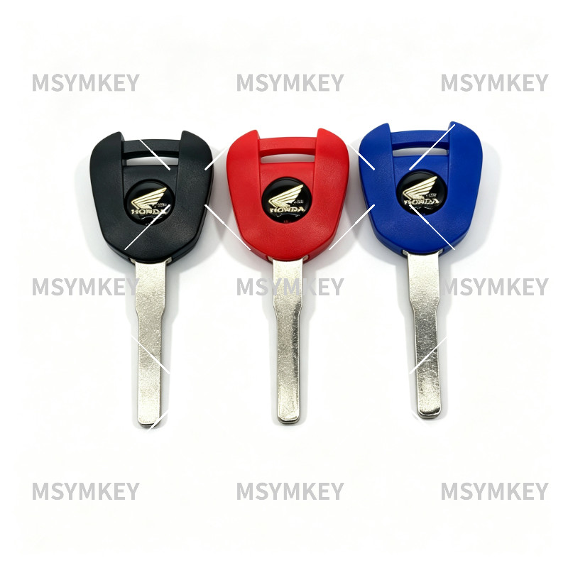 Chave Em Branco Embrião De Motocicleta Para Honda CBR300R 2022 Com Slot chip (Sem)