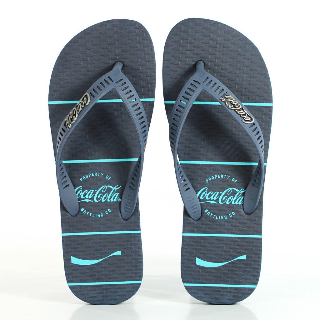 Chinelo Coca Cola Flam 2 Azul Marinho - Masculino
