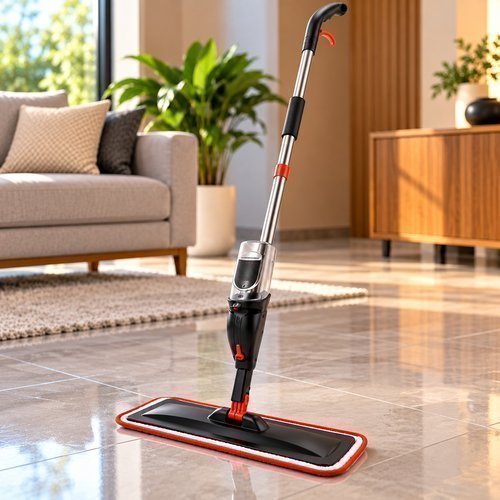 Mop Spray Com Reservatorio Limpeza Rapida Facil Uso Eficiente Domestico