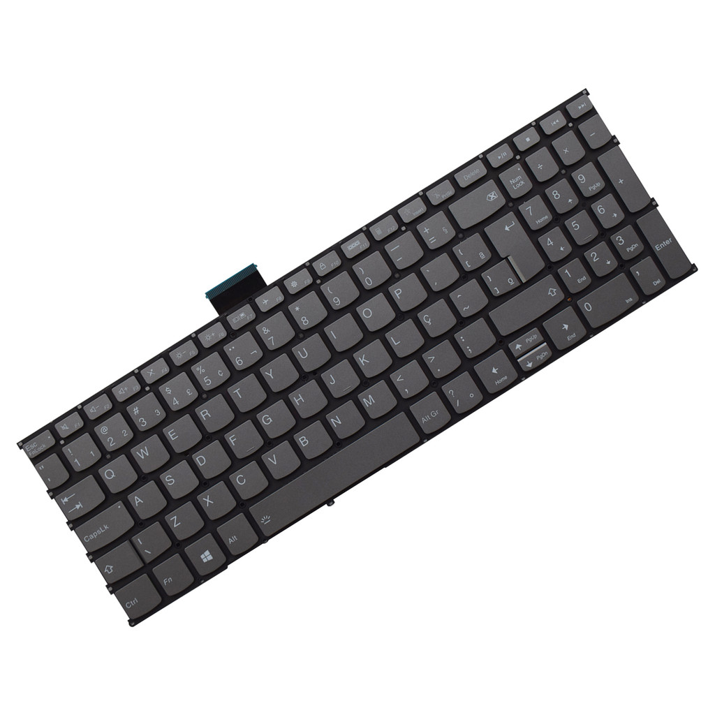 Teclado para Notebook compatível com Lenovo Flex 5-15ALC05 ABNT2 — imagem 2 de 2