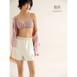 Yue roupa interior calças de pijama senhoras verão puro algodão Shorts novo estilo casa calças menina quente Fitness esp