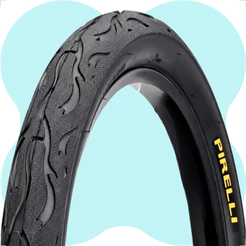 Pneu Pirelli Tornado Beta Aro 26 X 2.125 Flame Fogo Balão Slick Bicicleta Montadinha motorizada manobras