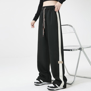 Calças masculinas estilo feminino verão calças finas Drape calças retas soltas calças esportivas casuais meninos calças 