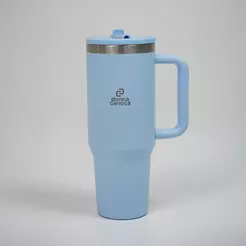 Caneca Térmica Inox Azul Claro 1,2 Litros