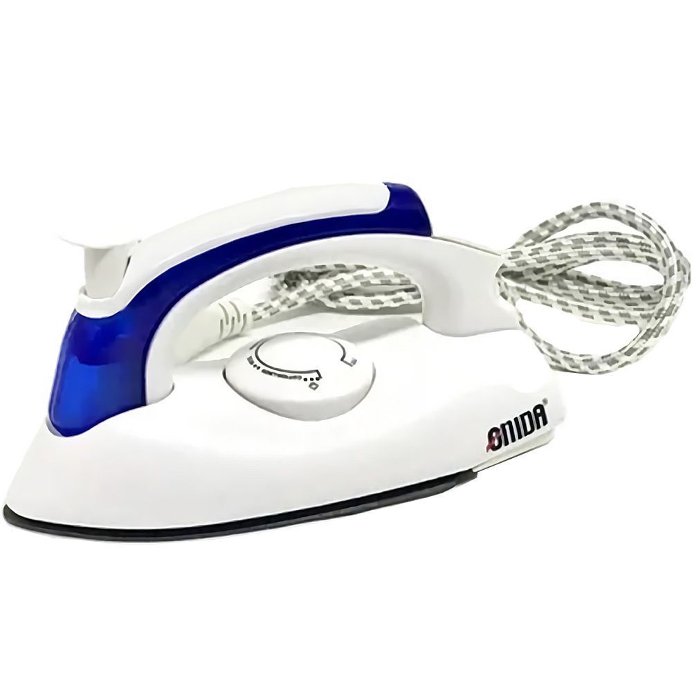 Ferro a Vapor Mini Onida Viagem Dobrável 800W Base Cerâmica Bivolt
