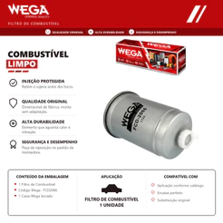 Filtro Combustível Frontier Xterra 2.8 Diesel 2002 A 2012 FCD-2066