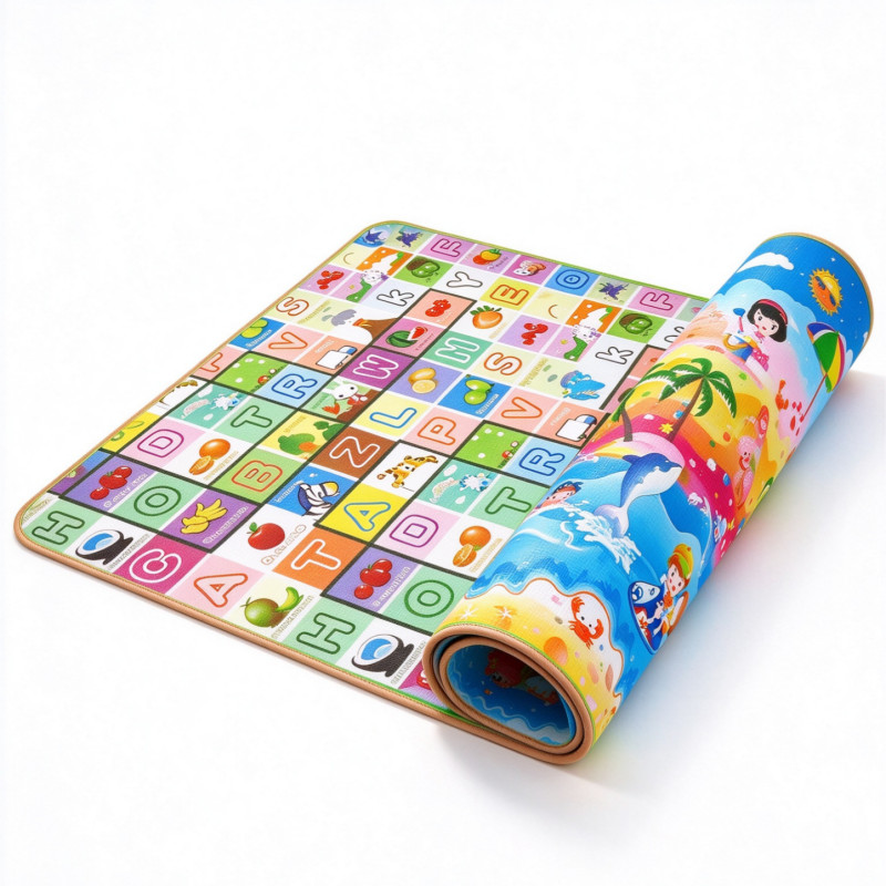 Dupla Face Térmico Tapete de Atividades 120cmx90cm Infantil Emborrachado Educativo bebê crianças