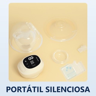 Bomba de Tira Leite Elétrica Portátil Recarregável Silenciosa e Massageadora para Amamentação e Pós-Parto