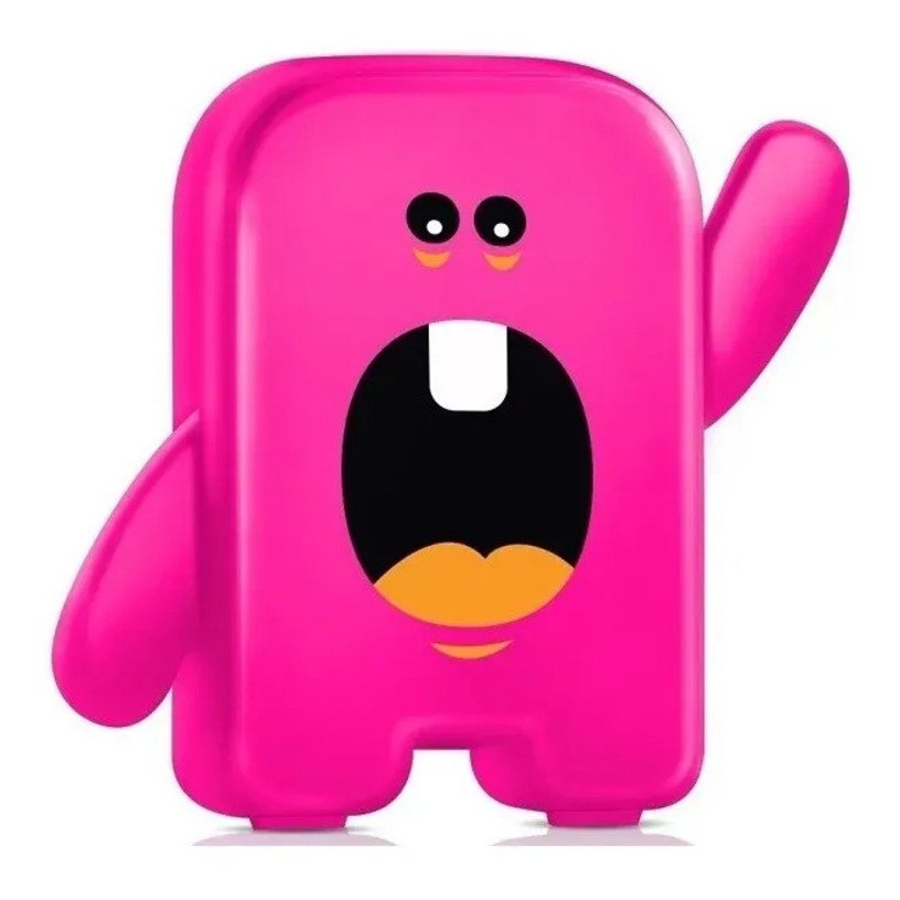 Porta Dente De Leite Álbum Dental Rosa - Angie em Oferta na Shopee