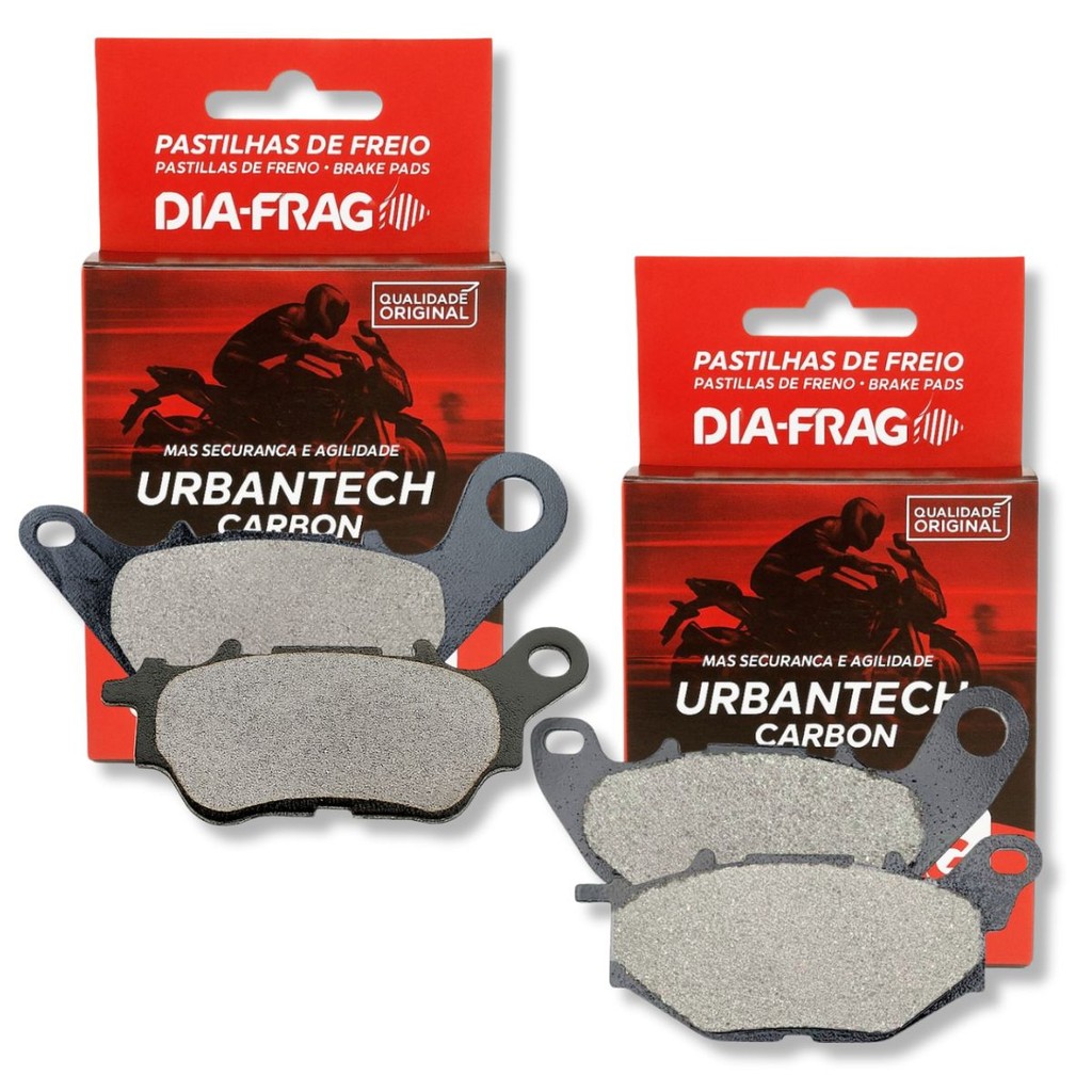 Kit Pastilhas de Freio Mt 03 / Yzf R3 / Xmax 250 Diafrag em Oferta na Shopee