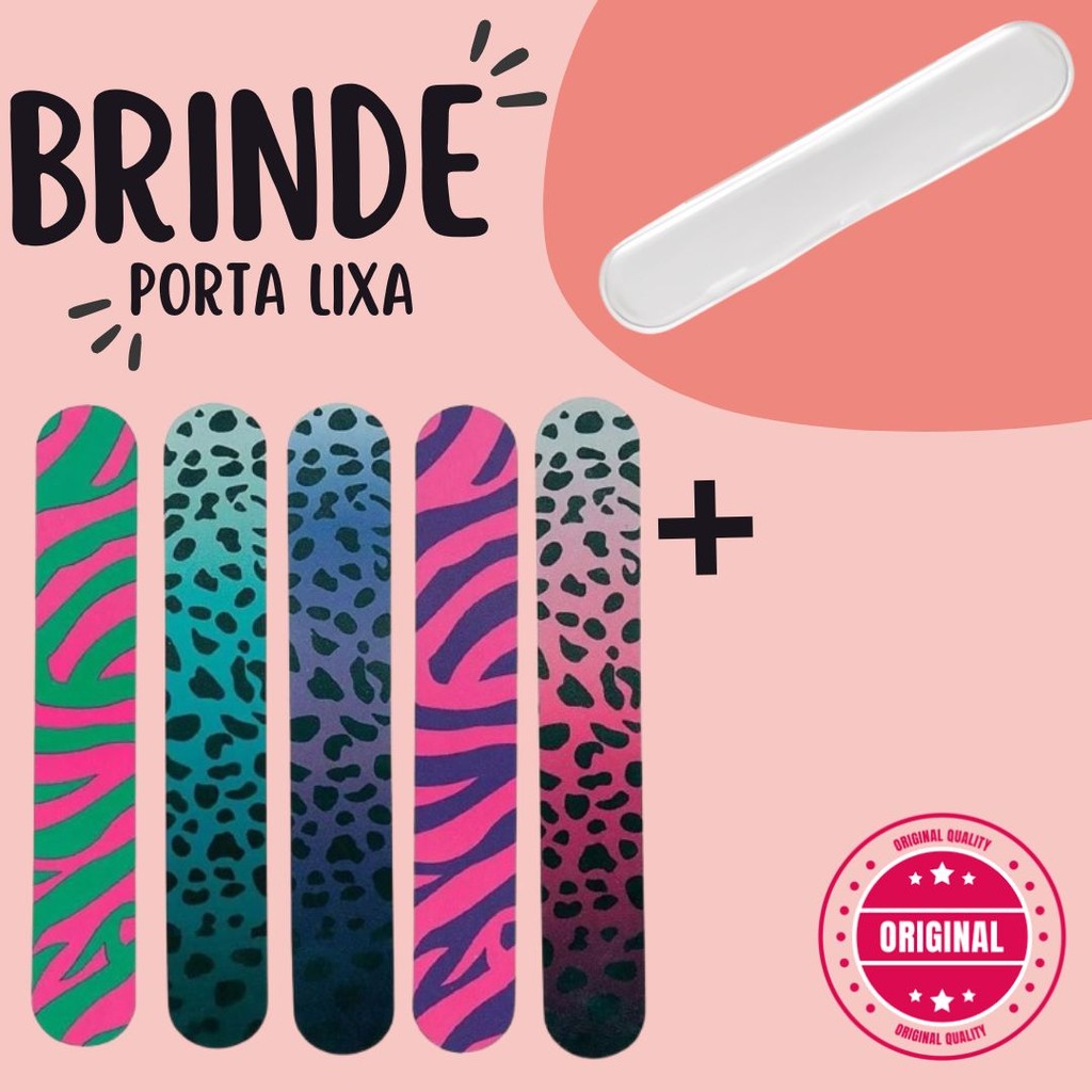 Kit Lixa Mundial + Porta Lixa – Praticidade e Cuidado com Suas Unhas CORES SORTIDAS em Oferta na Shopee