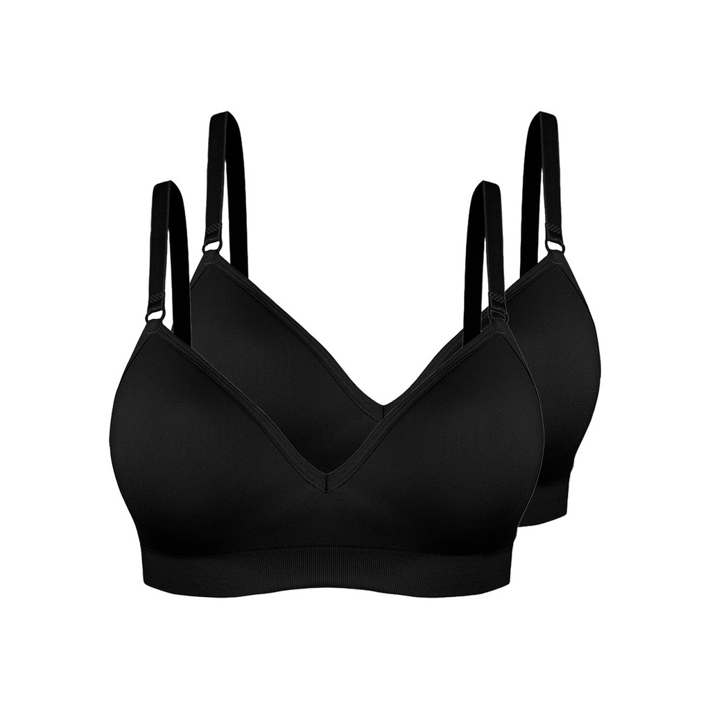 Kit com 2 Sutiãs sem Aro com Bojo Trifil 4936 Taça B em Oferta na Shopee