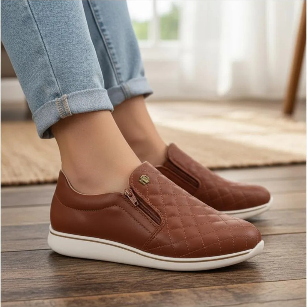 Tênis Casual Modare Slip On Feminino – Conforto Sem Cadarço para o Dia a Dia