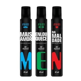 Kit Com 3 Perfume de Cueca Arómatico 40 ml - Apinil em Oferta na Shopee