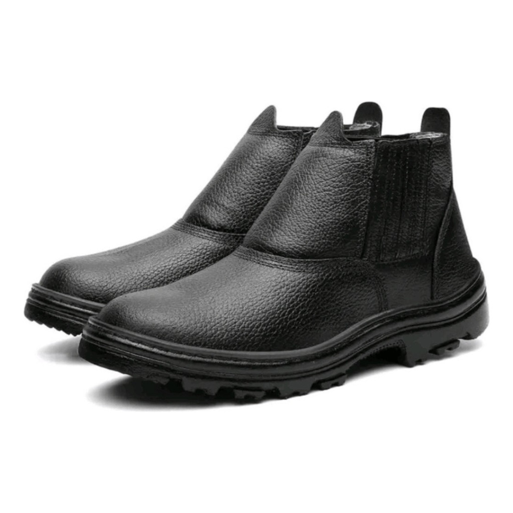 Botina Sapatão Bota Coturno Segurança Ipi Proteção Trabalho