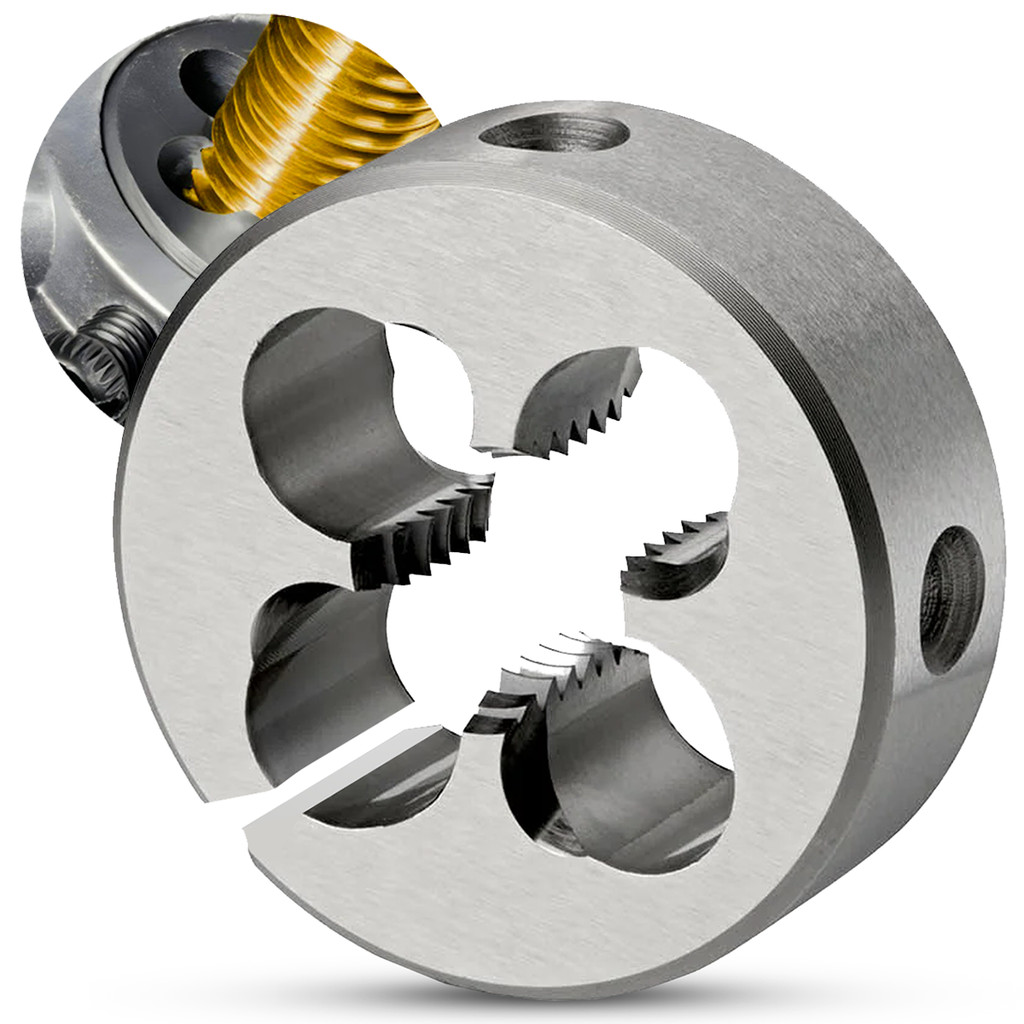 Cossinete Tarraxa Manual Aço Liga Ws M12 X1.5 Mf Rosca Métrica Fina / Rosca Externa