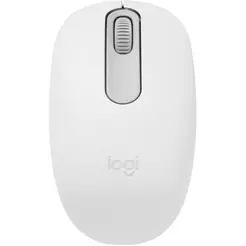 Mouse Sem Fio Logitech M196 Bluetooth 1.000 DPI Branco - 910