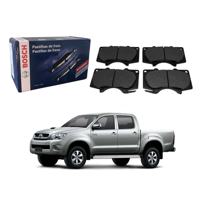 Pastilha Freio Dianteira. Hilux 3.0 3.2 2009 A 2011 em Oferta na Shopee