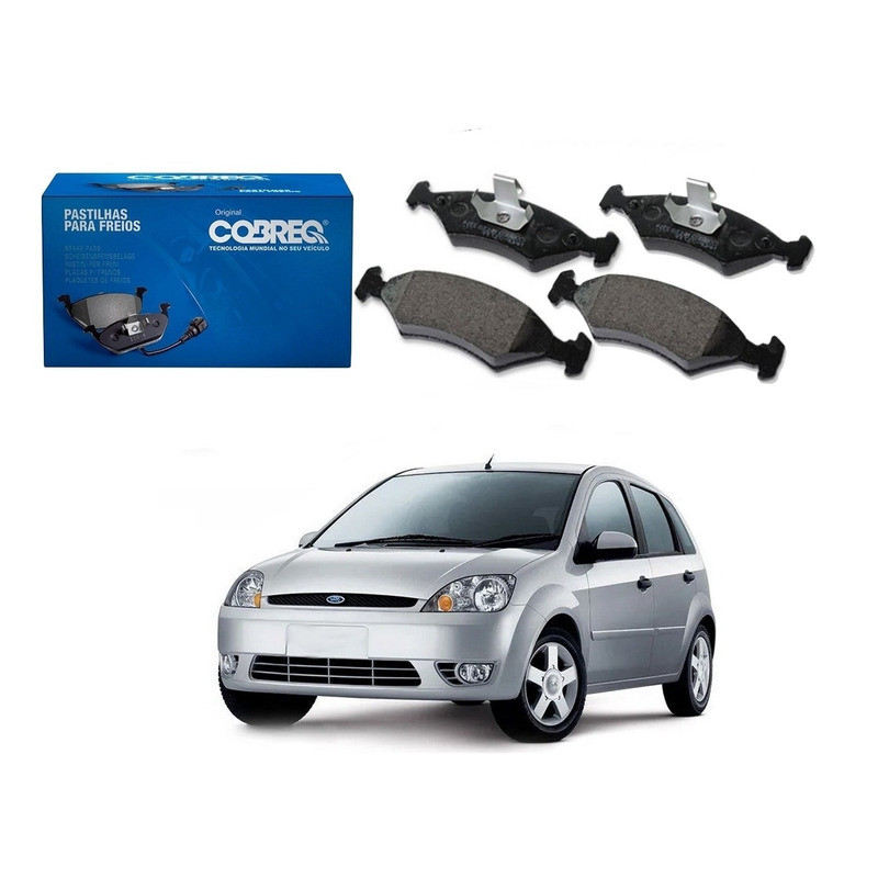 Pastilha Freio Dianteira Fiesta 1.0 2003 A 2008