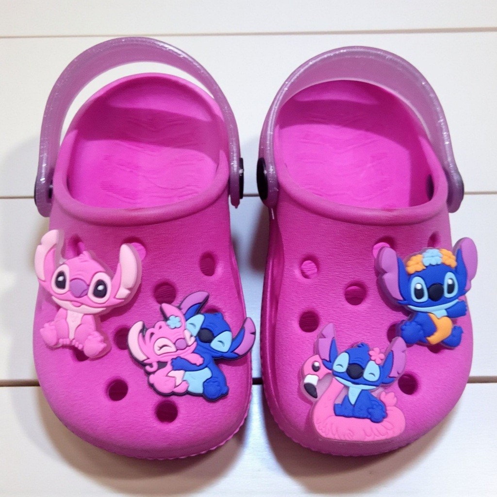 Sandalia Infantil Papete Femenina +4 bottons Leve Confortavel Tratorada Personagem StIt