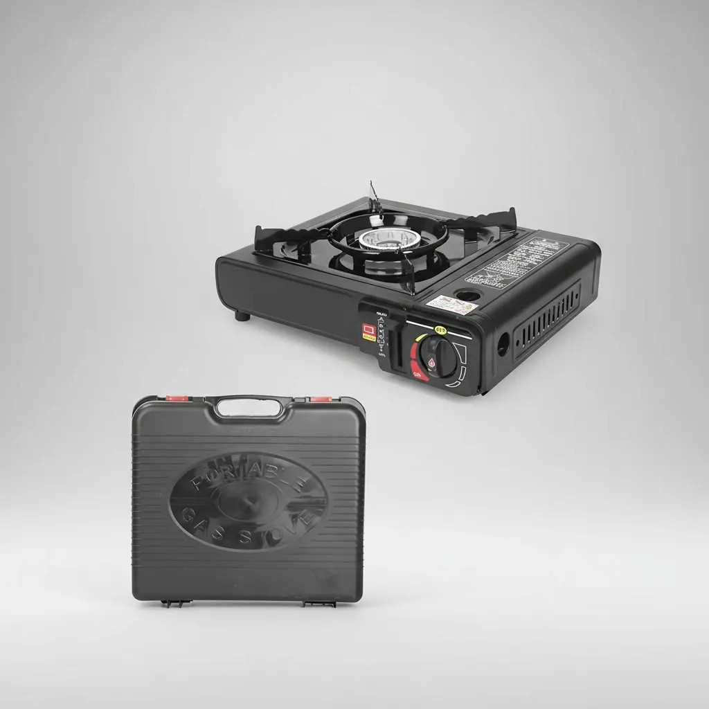 Fogão Fogareiro Portátil A Gás Acampamento Pesca Inox Resistente Butano