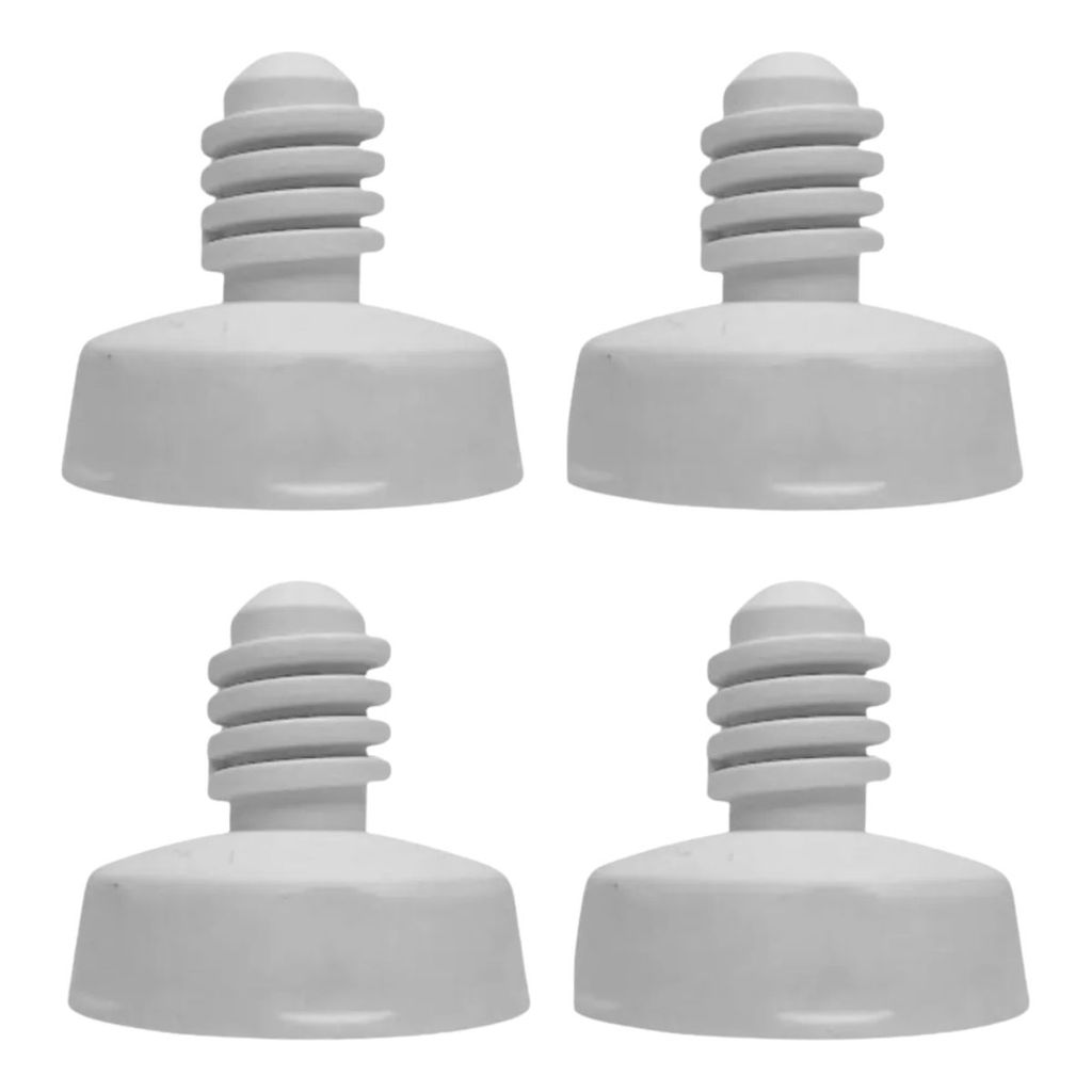 Kit 4 Pe Nivelador Brastemp Cwl10b Bwl11a -Cwl75a