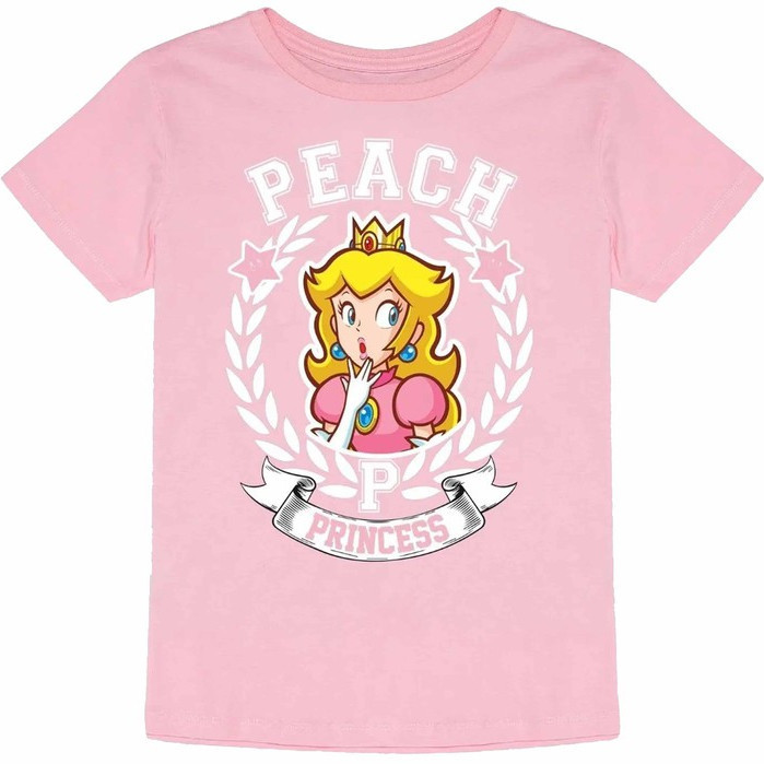 Camiseta Algodão Camisa Princesa Peach Nintendo Super Gamer Moda Feminina Malha 30.1 Lançamento 2024 em Oferta na Shopee