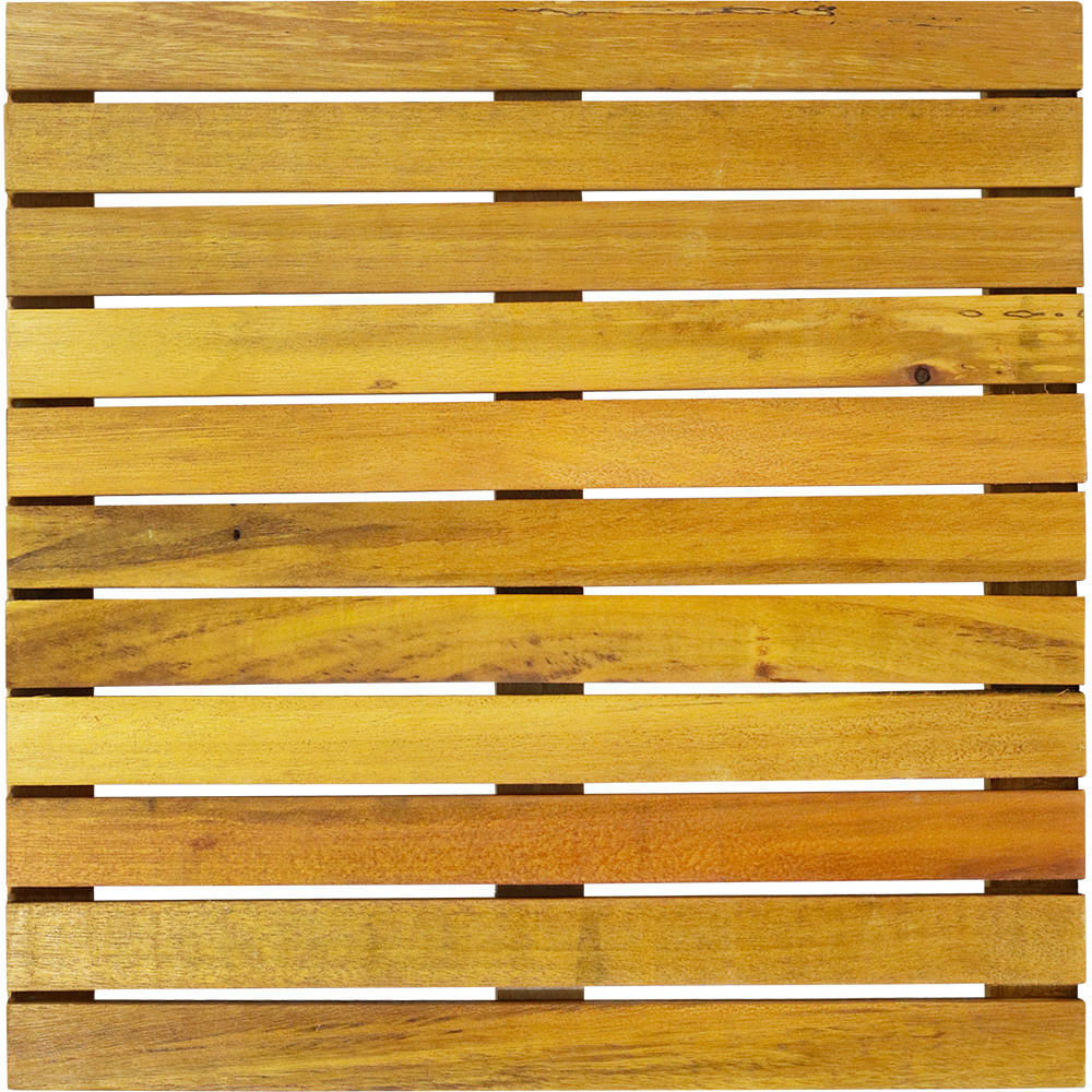 Deck em Madeira 50 x 50 cm Bel em Oferta na Shopee
