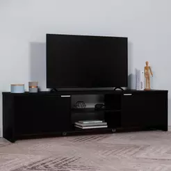 Rack para TV até 80 Polegadas Preto Madesa