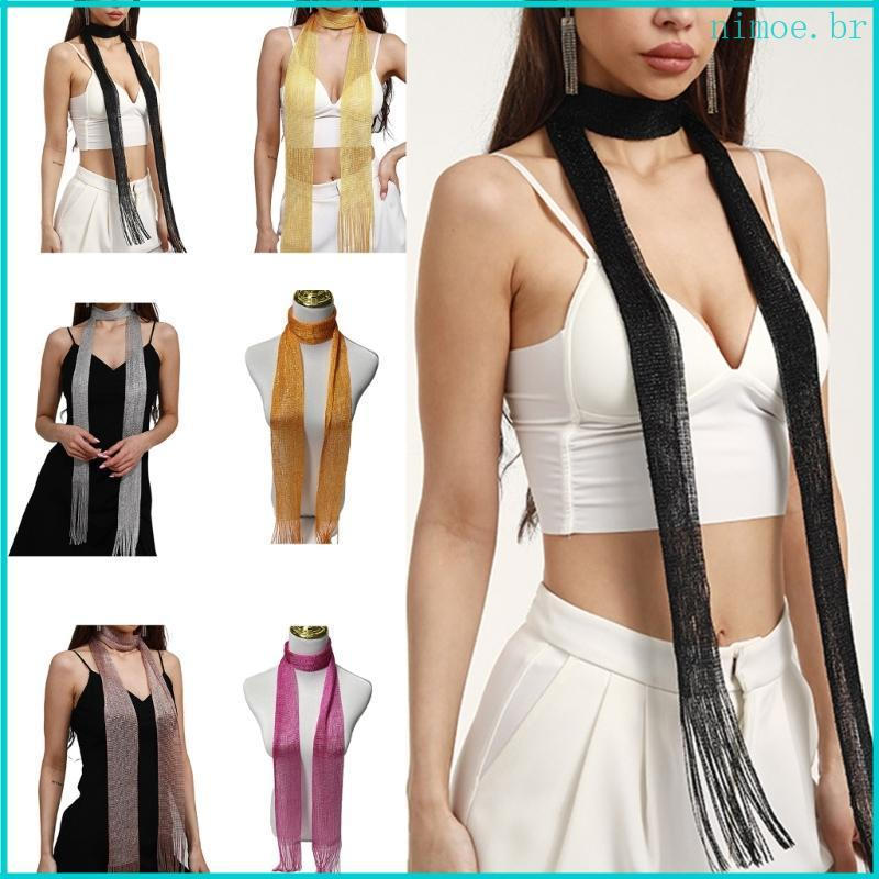 Nim Lenço Transparente Delicado Para Femininas , , Decorativo Festa Casamento Borlas