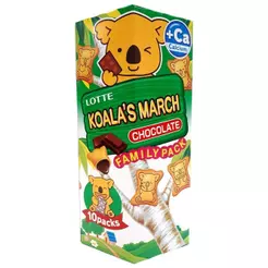 Biscoito Koala Sabor Chocolate - Pacote Familia 195g