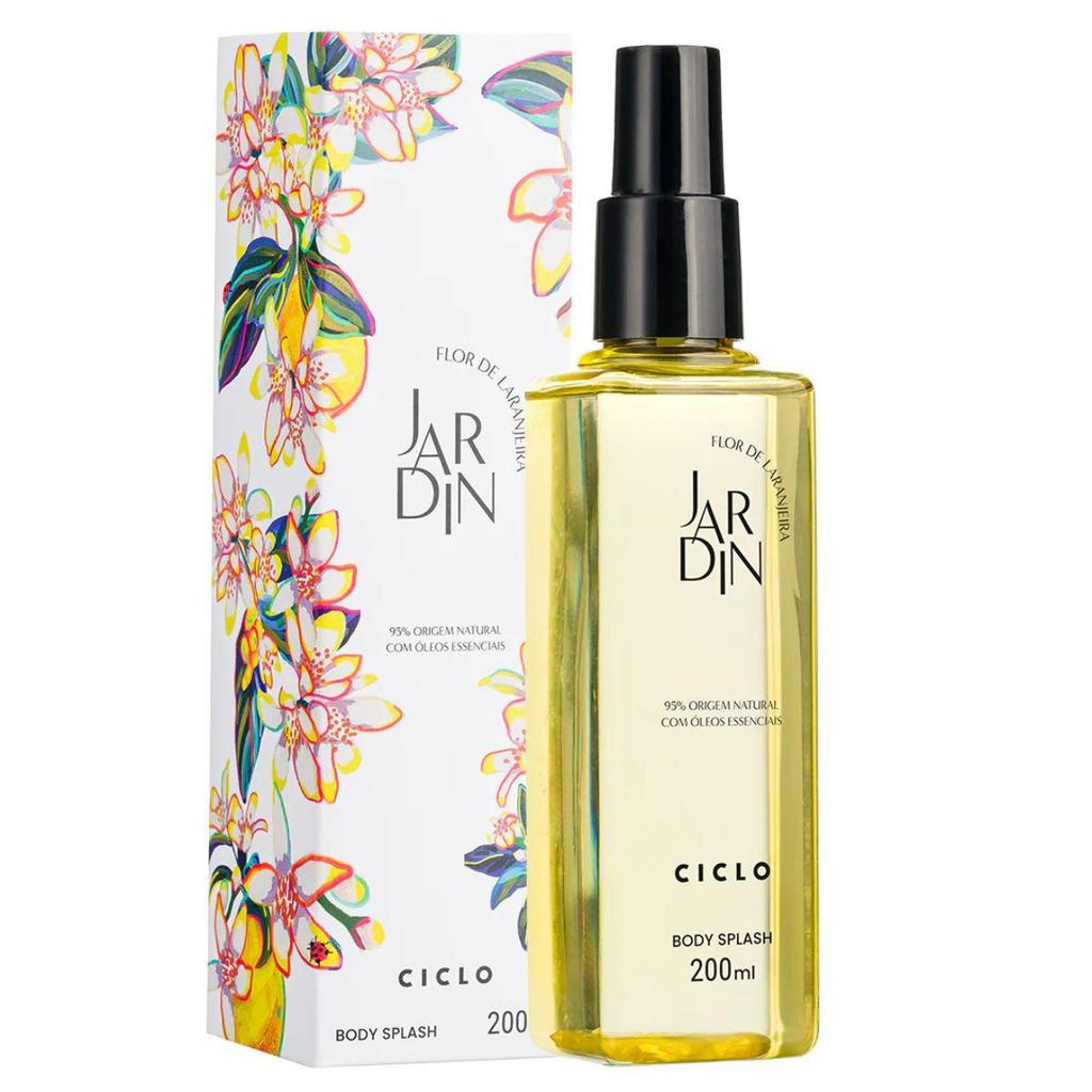 Body Splash Jardin Flor De Laranjeira 200ml Spray Desodorante Corporal Ciclo