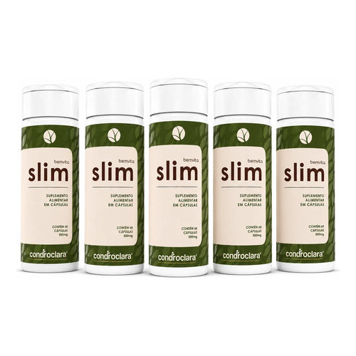 5 Bem Vita Slim 60 Cápsulas | O Kit Mais Vendido