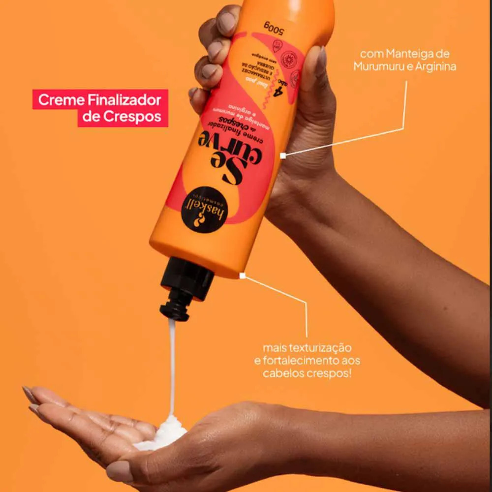 Creme Finalizador de Crespos Se Curve 500ml Haskell Cosméticos