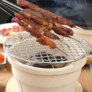Fogão de churrasco doméstico pote de lama chinês pequeno fogão de solo características ao ar livre aquecimento resistent