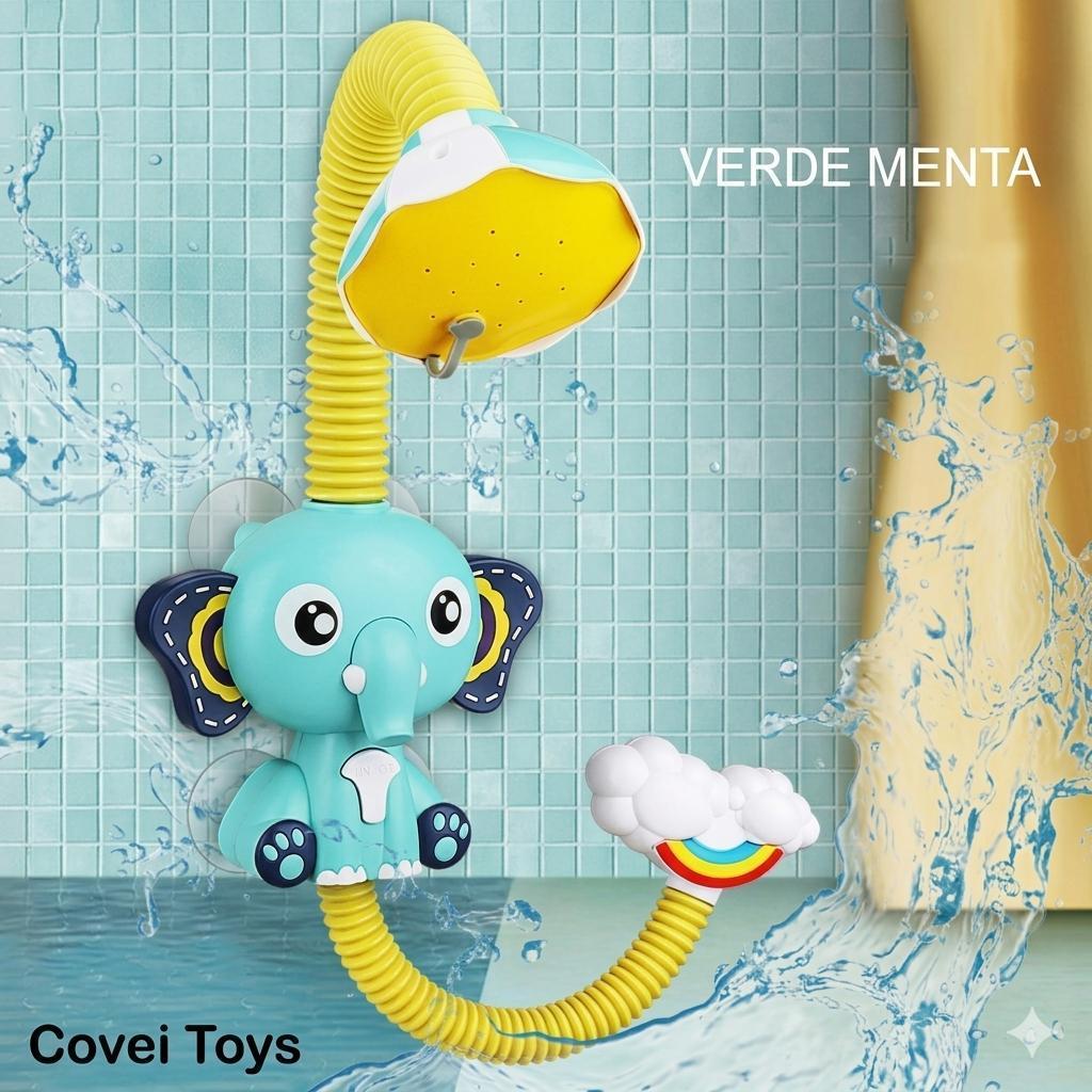 Chuveirinho Ducha Brinquedo Elefante Infantil Hora Banho Banheira