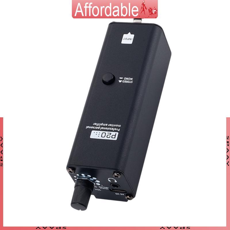 Amplificador Fone Ouvido Profissional Potência Monitor Música Para