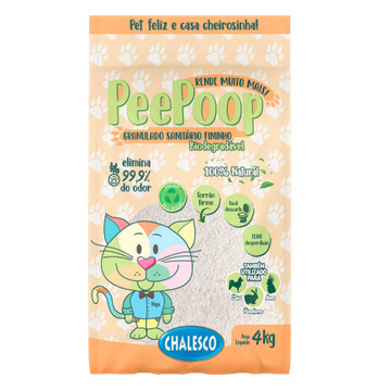 Areia Higiênica Para Gatos - PeePoop