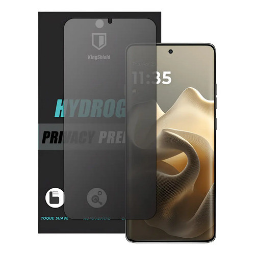 Película Privacidade Motorola Edge 60 Pro 5g Kingshield Gel Fosco Anti Impressao