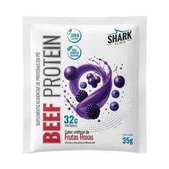 Whey Beef Protein - 1 Sachê 35g Frutas Roxas - Shark Pro