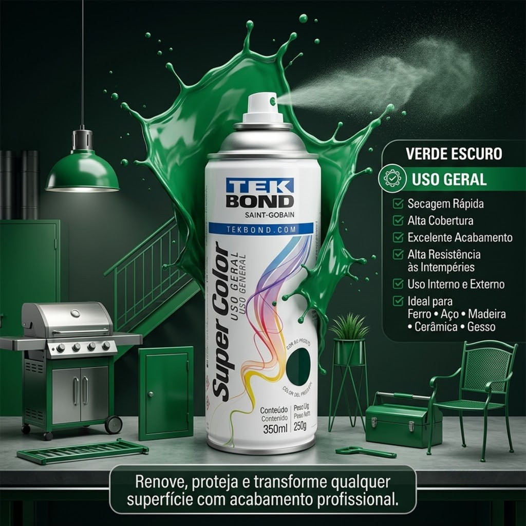 VERDE ESCURO 350 ML TEKBOND