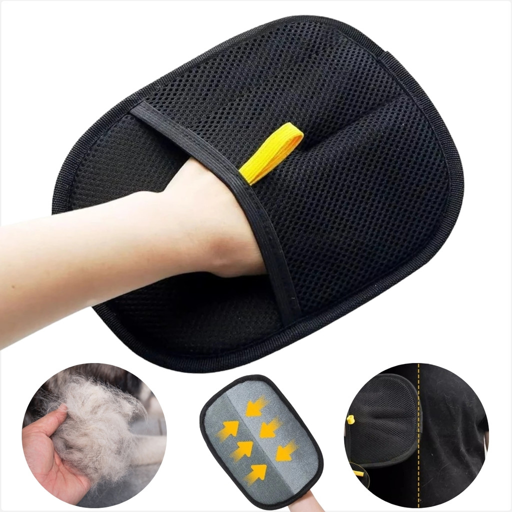 Removedor de Pelos Manual Reutilizável Ideal Para Sofás Tapetes Roupas e Cobertores