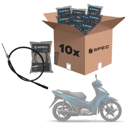 CABO VELOCIMETRO BIZ 125 BIZ 100 2013 A 2015 BIZ 110 2016 KIT 10 UND ATACADO