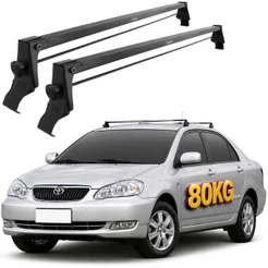 Rack Teto Bagageiro Corolla 2003 2004 2005 2006 2007 2008 Preto