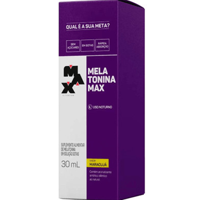 Melatonina em Gotas 30ml - Max Titanium