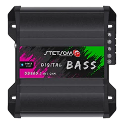 Módulo Amplificador Stetsom Db800.1 800w Digital Bass 1 Ohm 1 Canal