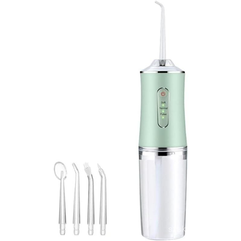 Irrigador dental elétrico genérico, irrigador dental portátil, dispositivo de limpeza e higiene oral, limpador dental, V